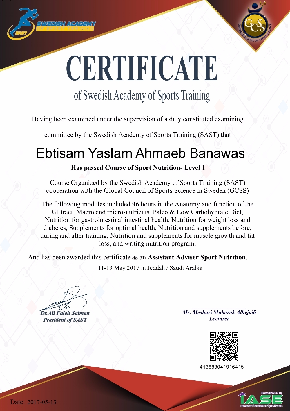 Ebtisam Yaslam Ahmaeb Banawas